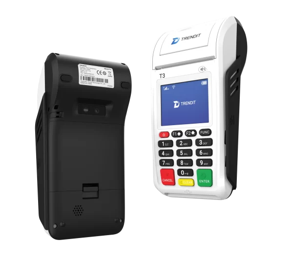 کارتخوان سیار برند ترندیت مدل T3 همراه با کیف و رول رایگان